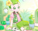 優しくポップな、少しレトロで可愛い絵を描きます 時代の流行りに流されない可愛い絵です イメージ3