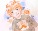 お客様1人1人に合わせた水彩画を制作いたします 水彩画ならではの透明感をどうぞ！アイコン/鑑賞用 イメージ2