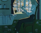 世界観のあるイラスト・一枚絵を制作します 「頭の中にある景色を、一枚の絵に。」 イメージ1