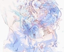 キラキラした儚いイラストを制作します 動画、サムネイル、アイコン、ヘッダー、プレゼント用に！ イメージ7
