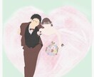 思い出のお写真をイラストにします あなたのお写真を少しだけ特別な思い出にするイラストを描きます イメージ2
