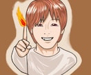 アイコンに使える可愛い似顔絵描きます ご自分に自信のない方必見！あなたのいい所を引き出します！ イメージ6