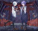 ヒロインのような可愛い女の子描きます 惹きつける表情の女の子描きます イメージ4