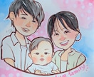 ポップな似顔絵お描きします デフォルメすぎない、リアルすぎない、可愛すぎる似顔絵♡ イメージ2