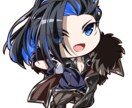 可愛いSDキャラを描きます 人間キャラクター中心に小さくて可愛いSDを描きます イメージ1