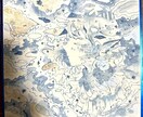 世界に一つだけのきらきら原画を描いて送ります コレクションやプレゼントにどうぞ！ イメージ1