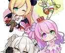 可愛いが過ぎるイラスト描きます 何度でも修正OK！商用可！(サムネ/グッズ/アイコン等) イメージ5