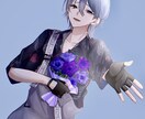 推しキャラクターのイメソンイラスト描きます イメソン考えちゃう方必見！1枚絵で動画を作りたい方にも♡ イメージ4
