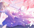 ご希望に沿った背景付きの1枚イラストを描きます SNSで活動をしている方々、商用利用をしたい方々へ イメージ4