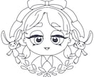 ポップで可愛い似顔絵をお作りします 手書き風andちびキャラ風イラストの似顔絵です♪ イメージ3