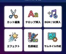 YouTube・SNS向け動画を編集します テロップ・BGM・エフェクトお任せください イメージ3