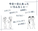 今日一日の出来事、どんなお話しでもお聴きします あんなことにこんなこと…なんでも話してスッキリ！また明日へ イメージ2