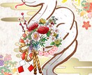 年賀状イラストデザインします 干支・ペット・似顔絵かわいくお描きします♪文字入れも可能！ イメージ3