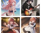 あなただけのイラスト描きます ココナラ最安値で超ハイクオリティなアニメ調の人物イラスト イメージ1
