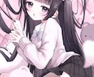 萌系【かわいい女の子】描きます 細かいヒアリングで必ずお望み以上のものを！男性も得意です イメージ2