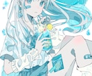 MVイラスト、サムネ描きます 青色が得意です！なんでもご相談ください イメージ9
