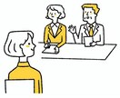 面接練習や就活の相談にのります 堅苦しくなく、雑談のような形で大丈夫です！ イメージ1