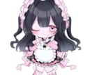 2500円でフリフリメイド服デフォルメ描きます お姿からどびきり可愛い衣装をデザイン♡ イメージ4