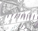 アクションの振り付け、戦闘シーンの制作できます 貴方の漫画制作をお手伝いします イメージ3