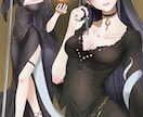 商用OK！女子イラストなんでも描きます 全身でもどんなポーズでも一律3000円！ラフ絵修正フリー！ イメージ2