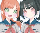 オリキャラ中心に、様々な女の子のイラストを描きます アイドルなどキラキラしたイラストを見るとテンション上がります イメージ3