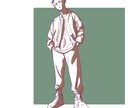 あなたのコーデ、描きます SNSアイコン、広告ポスター色々な面で使いやすい絵です！ イメージ5