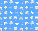 うちの子シームレスパターン制作します ꕤ ころころかわいい うちの子づくしのデザイン ꕤ イメージ5