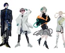 TRPG立ち絵制作します 立ち絵差分3枚込みで制作します。 イメージ4