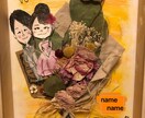 似顔絵、結婚式用のウェルカムボード作成します 皆さまの笑顔をお届けします☺️ イメージ1