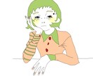 アンニュイで海外風のイラスト描きます アイコンやパッケージ、小説の表紙、なんでも大丈夫です！ イメージ2