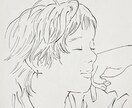 モノクロでリアル調のイラストを描きます そのまま飾ったり、プレゼントにも！塗り絵としても楽しめます イメージ3