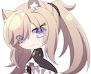 迅速納品！全身デフォルメイラスト制作します 二次利用◎アイコンやグッズ、動画などにどうぞ！ イメージ1