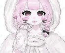 推し活用のアイコンなどに！かわいいイラスト描きます SNSアイコンやヘッダー、歌みたサムネ描きます！ イメージ2