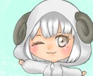 デフォルメでのキャラクターを描きます SNS等のアイコンにピッタリなキャラクターを作成いたします イメージ1