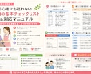 迷わない介護のチェックリスト、マニュアル作ります 初心者でも迷わない「介護チェックリスト&対応マニュアル」 イメージ2