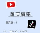 動画編集、承ります YouTube、TikTokの編集、大歓迎◎ イメージ1