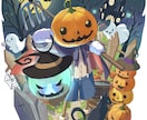 背景込みの1枚絵描きます 人物の他にもキャラクターや動物、背景を描いてます！ イメージ1