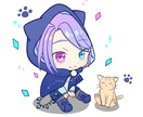 SDキャラ、ミニキャラを制作致します ミニキャラクターを制作いたします イメージ1