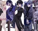 商用利用可 完全金額固定で2週間で立ち絵描きます キービジュアル、配信、TRPG等で使える立ち絵を描きます。 イメージ1
