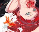 かわいい、かっこいい、美しいイラストを描きます 厚塗りとアニメ塗りの中間のテイストが得意です イメージ2