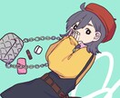 SNS用アイコンなどにオススメ☆デフォルメ描きます 2.3等身のミニキャラも可能です！お気軽にご相談下さい！ イメージ6