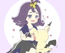 ミニキャラ 描きます 2頭身、3頭身のシンプルなミニキャラ イメージ2