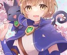 商用利用⭕️1枚絵を制作します サムネやアイコンに！目を引くかわいらしい1枚絵をお作りします イメージ2