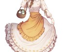 立ち絵やアイコン等アニメ調のイラスト制作します 全身の立ち絵制作・表情差分・アイコン等！お求めの方は是非！ イメージ5