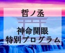 神命開眼で未来を整えます 神託と波動で宿命を照らし導く【特別プログラム】 イメージ1
