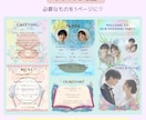 可愛いプリンセス風プロフィールブックを作れます 3つの世界観から選べる♡夢のようなプロフィールブック イメージ3