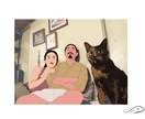 油絵の具の手描きタッチの似顔絵描きます ちょっと特別な記念プレゼントにいかがでしょうか？ イメージ1