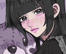 キラキラ可愛いオリキャラコテキャ描きます 丁寧に描かせて頂きます！ご相談だけでもOK！ イメージ2
