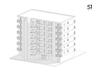 マンション外観を3Dモデリングします 建築パース初期検討・映像背景向けに制作します イメージ3