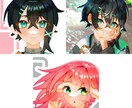 急募！最短3日納品可能！可愛いアイコンお描きします ミニキャラも等身も！急ぎでアイコンが必要な方にもぜひ！ イメージ4
